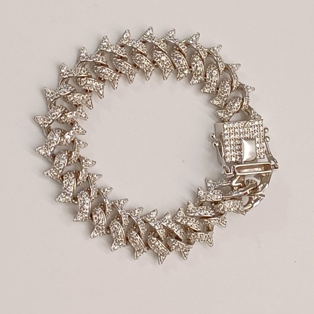 925 Sterling Silver Mans Bracelet